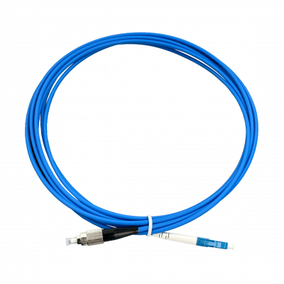 JBSLF3 LSZH Blindado 3mt LC-FC SM Simplex Latiguillo Fibra 3.0mm 9/125um