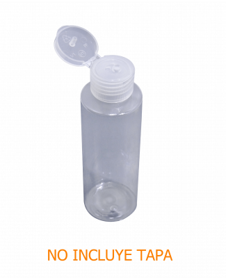 BOTELLA-120ML Envase Plástico Transparente Vacío 120ml sin Tapa 24/410 128x40mm PET