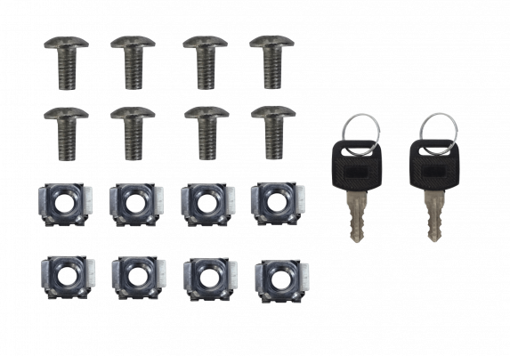 RK18-6L LINKMADE Armario Rack de Pared de 18U con 60cm de Fondo Negro incluye-2U-M6