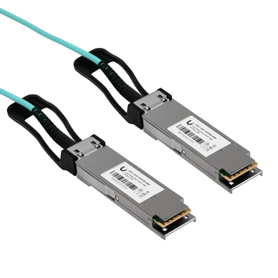 UA7-30 UI 30mt Interfaz QSFP28-100Gbps Cableado 3mm Fibra-MM Conexión Directa AOC-QSFP28-30M