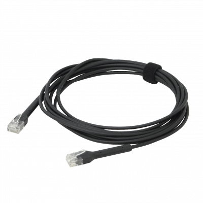 NUP-3 UBIQUITI Negro 3 metros Latiguillo Cat6 RJ45 300cm U-Cable-Patch-3M-RJ45-BK