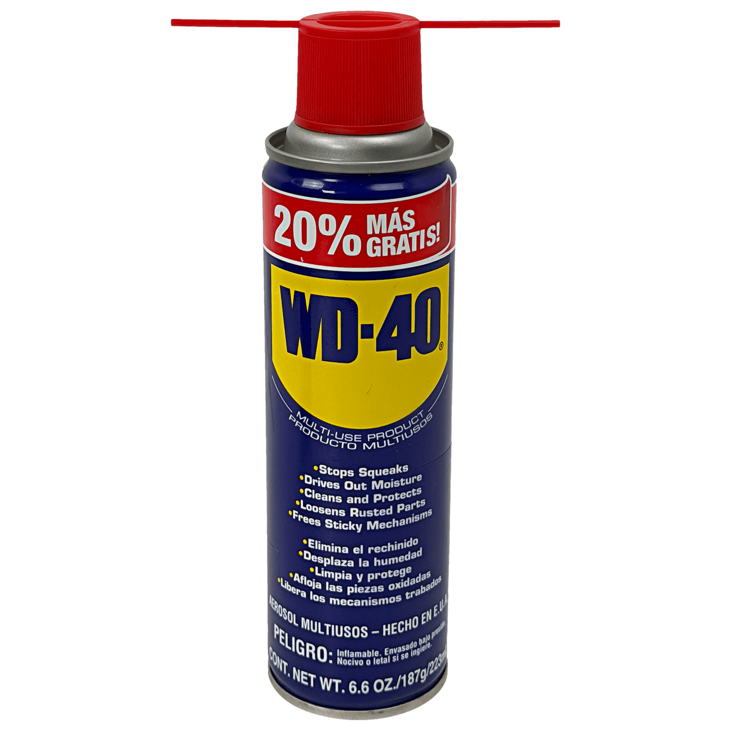 WD-40-155 Lata de Spray Multifunción WD-40 155gr 150ml Propelente CO2 Anticorrosivo código 52005