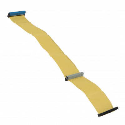 CABLE-IDE40 CABLE IDE 40cm-longitud total 3-Conectores Doble Cinta Plana 80 pines Legado
