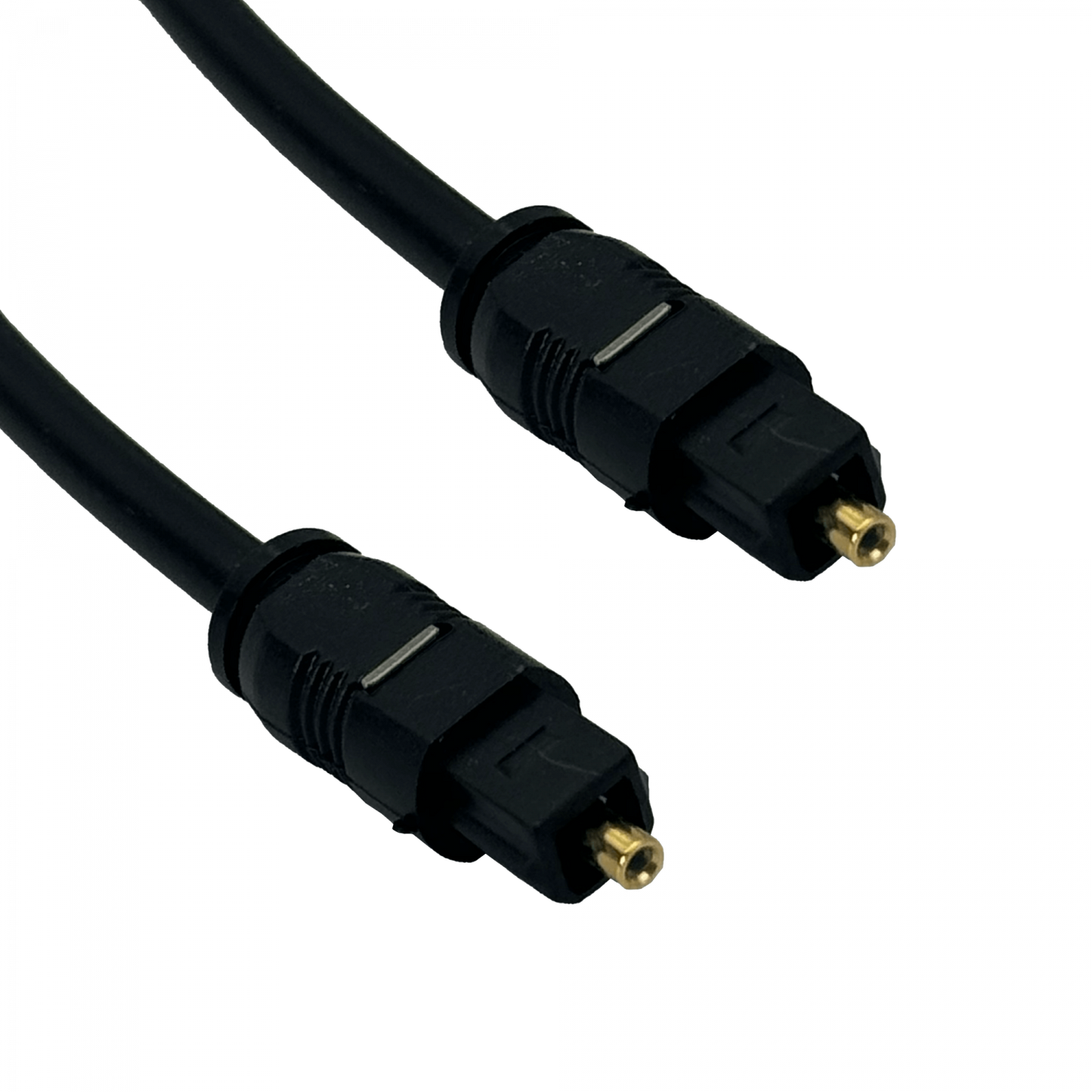TOSLINK Cable de audio digital por fibra óptica, longitud disponible entre 1,5 y 2,0 metros (150 a 200 centímetros).