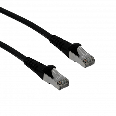 CP6SN-200L LINKMADE S/FTP CAT6 20mt NEGRO LSZH CABLE PATCH INYECTADO MULTIFILAR