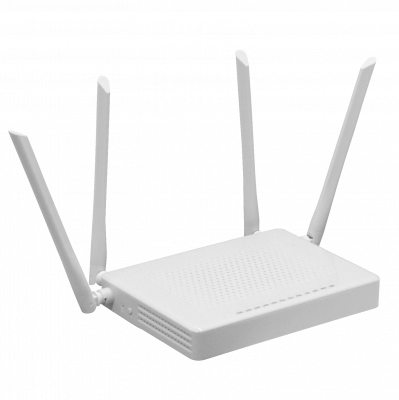 WK-3804AWT-LIQ. WOLCK XPON Punto de Acceso Reacondicionado 2,4/5GHz 2-RJ11-POTS 4-Gigabit 1-PON-SC/PC USB Incluido-12V
