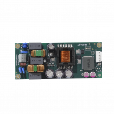 PW48V-12V85W MIKROTIK Telco in+-48VDC 5A out+12VDC 7A Fuente p/CCRxxR2 126x52x30mm