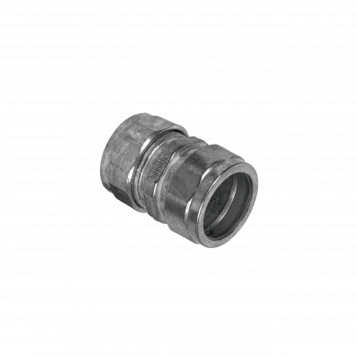EMT20-UC Acoplador de Compresión 20mm Acero Zincado para Tubería EMT 20,0mm
