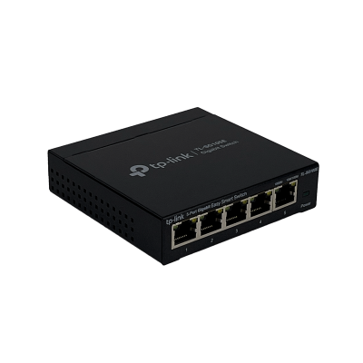 TL-SG105E TP-LINK 5-1000 Metálico Conmutador Inteligente Alimentación-externa-9V no-Rack