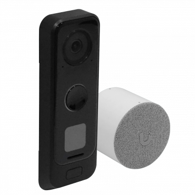 DOORBELLPRO-POE-KIT UBIQUITI Negro Timbre Profesional 10/100 UP-Chime UVC-G4-DOORBELL-Pro-PoE-Kit