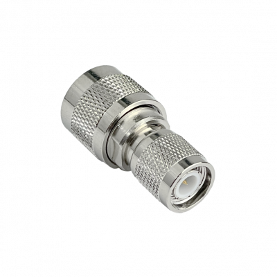 NMTM Conector coaxial adaptador N macho a TNC macho