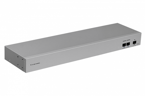 USW-WAN UBIQUITI Gateway Empresarial UniFi para Rack, 1 Puerto WAN 1000 y 3 Puertos SFP+, 13W, Alimentación 2-220VAC