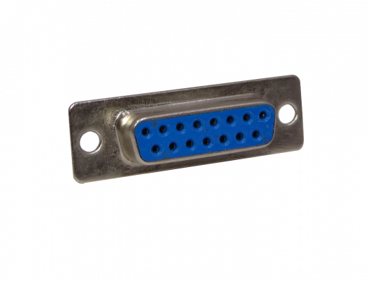 DB15-H Hembra DA-15 DB15-Ancho(2-filas) 39mm 15-pin Conector Soldable s/Tapa