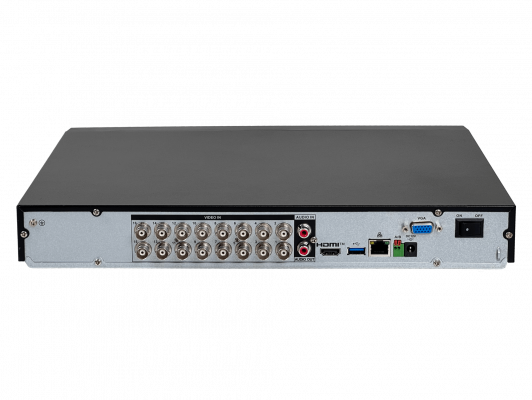 XVR5216. DAHUA Híbrido triple 4K 16-BNC-H 2-RCA-H HDMI VGA LAN USB IP 8MP Necesita-2xSATA