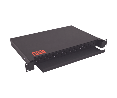 CFR24TF-D-LIQ LINKMADE SIN CAJA Bandeja Deslizante 24-ST-FC para Rack 1U requiere-Acopladores-Redondos