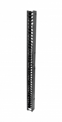 RAD-P37V Gabinete Ordenador Vertical 37U-169cm con 2 tapas de Metal y Plástico Lateral, Ancho 10cm, Profundidad 11cm