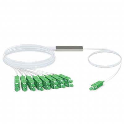 UF-SPLITTER-16 UBIQUITI 1x16 SC/APC Separador PLC GPON 3mt 150+150cm 0,9mm 1260-1650nm