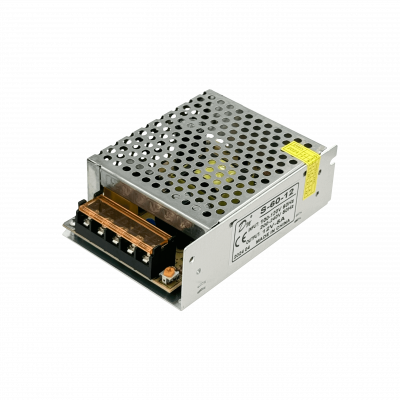 MAX-60W-12 Fuente de Alimentación de Marco Abierto 12VDC 5A 60W Interior IP20 Regulable 100-240V