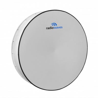 HPD6-5.2NS. RADIOWAVES 38dBi 5,25-5,85GHz 1800mm 2º 2x2 2-N-H Antena Dish c/Radome