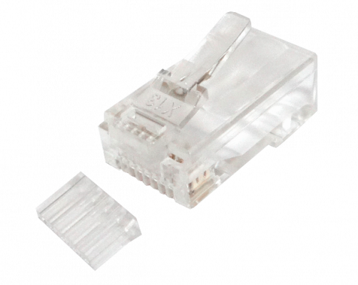 RJ6U-10U. LINKMADE 10-piezas para Unifilar Cat6 UTP Conector RJ45