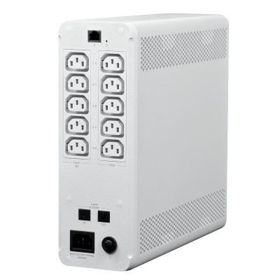 UPS-TOWER UI UPS 1000VA 600W 1x9Ah 6ms 1-100 2-1000 Torre 10-C13 1-C14 Unifi
