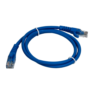 CPA-10L LINKMADE 1 METRO CAT5E AZUL LSZH CABLE DE PARCHEO SOBREMOLDEADO MULTIHILO