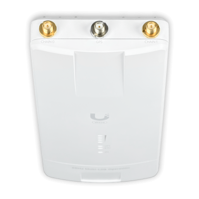 WAVE-MLO6 UI 6/5GHz/WiFi7 1-10G 1-SFP+ 2-RPSMA-H .SMA-GPS inc54V PTP 24dBm IPX6