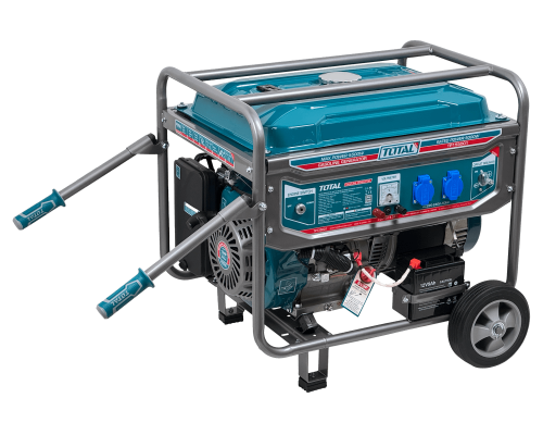 GENE-50 TOTAL 5000W Generador electr a gasolina Tanque-25L 220VAC TP155001