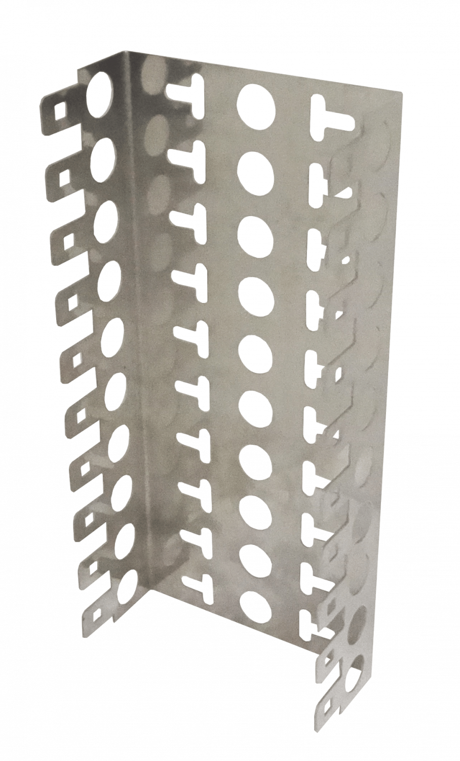 FRAME100P 100-Pares 22mm 10-KRONE Soporte Metalico Base 10-Regletas