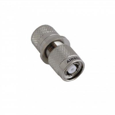 ZM6C. RPTNC-Macho LMR600 Conector Coaxial para crimpar y soldar CA600