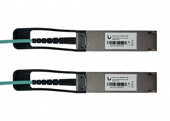 UA7-10 UI 10mt QSFP28-100Gbps Cable 3mm Fibra-MM Directa AOC-QSFP28-10M