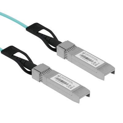 UA1-20 UBIQUITI 20m SFP+10Gbps Cable 3mm Fibra-Multimodo Directo UACC-AOC-SFP10-20M