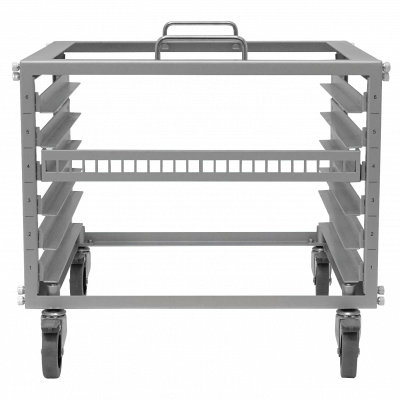 URACK UBIQUITI Bastidor Desarmable de 6 Unidades con Ruedas y Panel de Parcheo para 24 Keystone