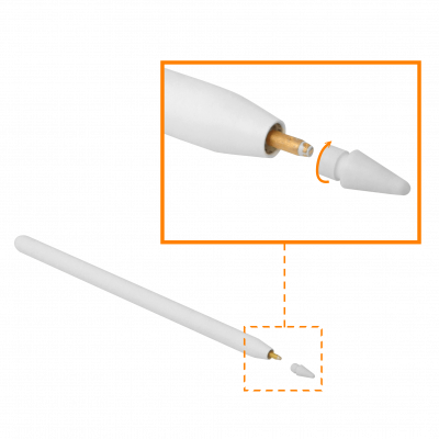 APENCIL-2 APPLE Pencil de 2ª Generación para iPad Pro 12,9" (3ª/4ª gen) y Pro 11" (1ª/2ª gen) MU8F2AM/A A205