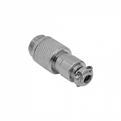 GX12MV-3 Conector Aéreo Macho 3 contactos GX12 Soldable Grado Aviación