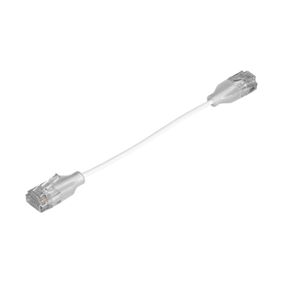 WEP-0 UBIQUITI 15cm Cable Etherlighting Blanco Cat6 UACC-Cable-Patch-EL