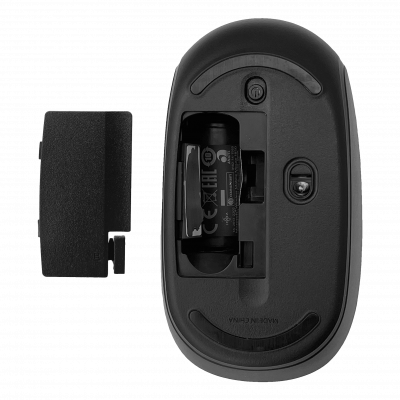 1850N Ratón inalámbrico USB-A 2.4 GHz Negro Requiere 1 pila AA