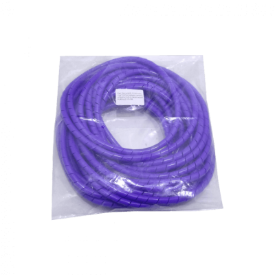 KS-12P PE Violeta 12 metros 12/15/0,85mm Helicoidal Sujeta Cable Organizador