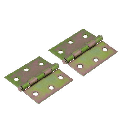 BISA-30 2 Bisagras 3x3 pulgadas x1,6 3 Tornillos incluidos 12 Tornillos 76x76mm