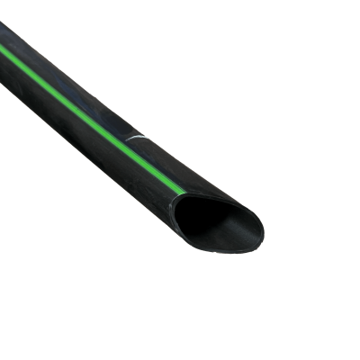 PLAN-3 Fleje Plano 32mm-exterior 1,9mm Bobina 100m Negro HDPE Polietileno Reciclado