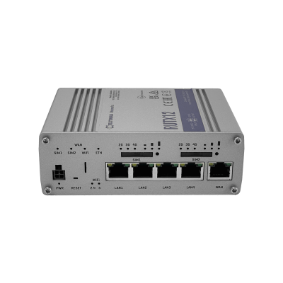RUTX12-LIQ USADO TELTONIKA 2x4G/LTE300mbps 2-Sim 5-Conectores-SMA Router WiFi-ac 5-Puertos 1000