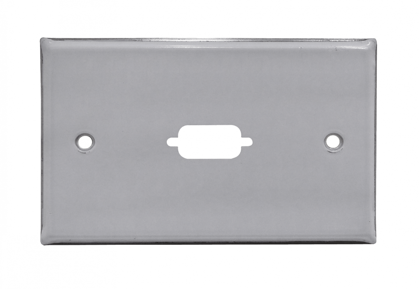 FP1MV LINKMADE Placa Frontal Metálica para 1-VGA REQUIERE ADAPTADOR/VGA-HEMBRA-HEMBRA 70X114MM