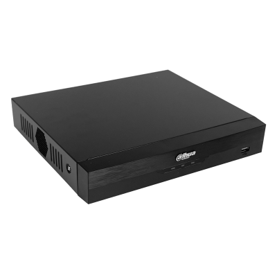 NVR2108HS-8P DAHUA Grabador de Video en Red 8 Canales IP 8 Puertos PoE Resolución 12MP Salidas HDMI VGA 2 Puertos USB 1 Disco SATA 10TB Tecnología WizSense
