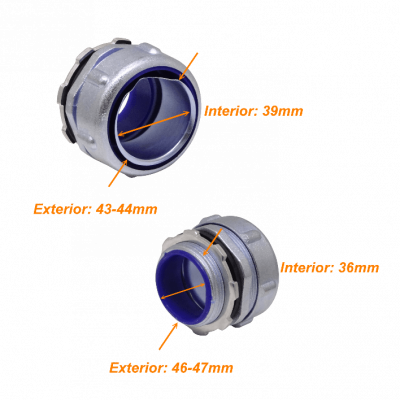 M15-SA Prensaestopas Metálico Rosca 1-1/2 Pulgadas para Conduit Flexible Grado Protección IP65
