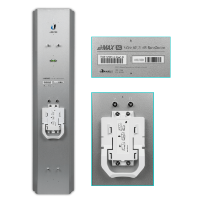 AM-5AC21-60 UBIQUITI 21dBi 60º 5GHz Antena de Sector 2-RPSMA-M/H