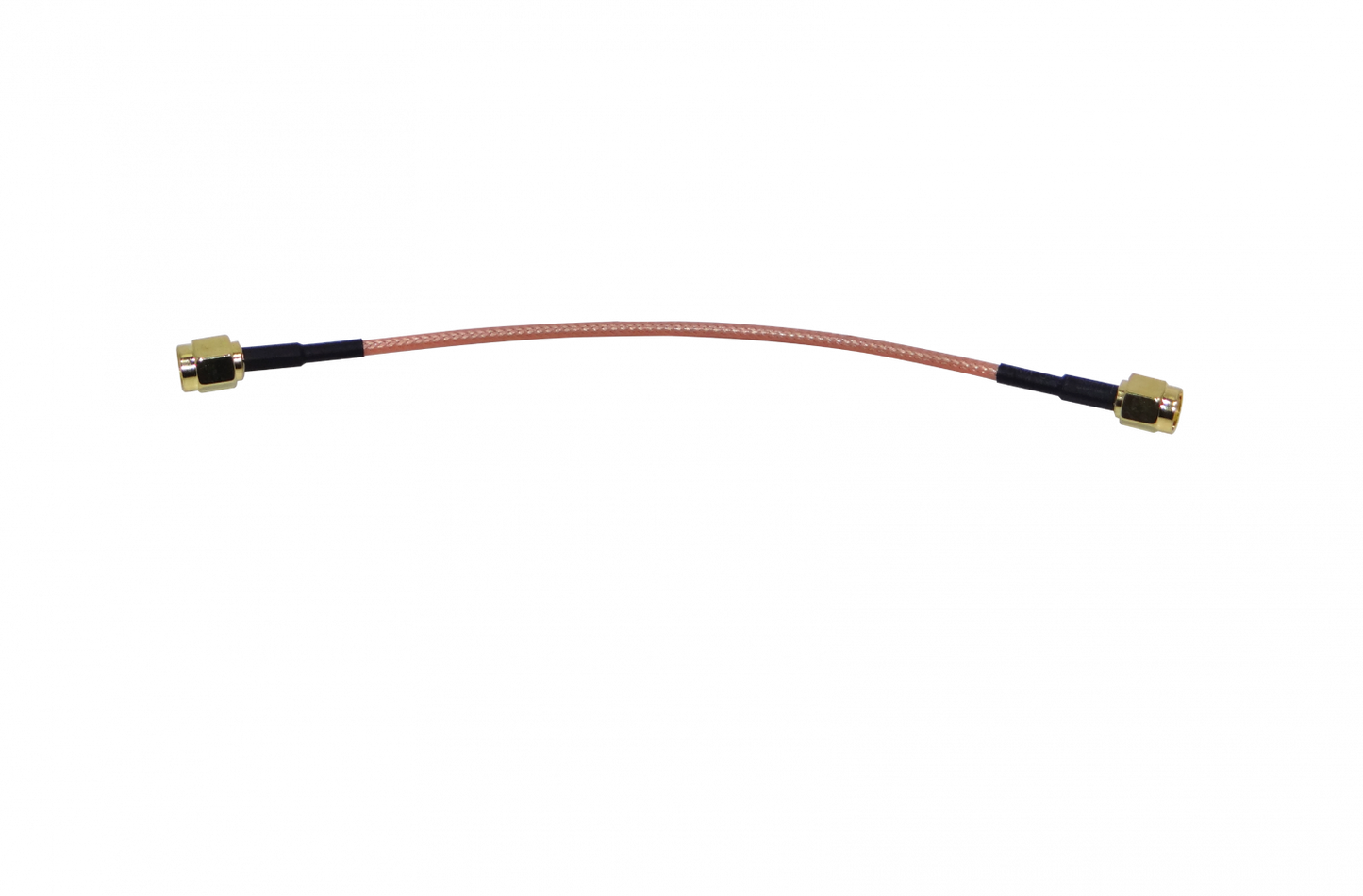AM-PIGTAIL-13. Latiguillo RG316 13cm con conectores RP-SMA macho a RP-SMA macho