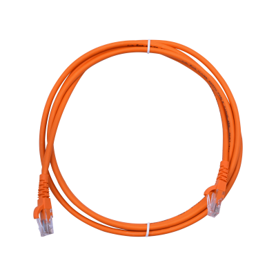 CPB-20L LINKMADE 2MT CAT5E ANARANJADO LSZH CABLE DE CONEXIÓN EXTRUIDO MULTIPAR