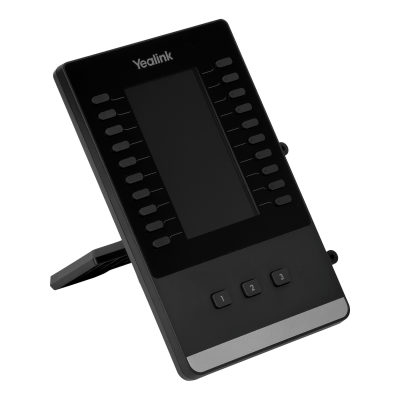 EXP-43 YEALINK Módulo de Expansión con Pantalla LCD Para Teléfonos T43U/T46U/T48U 2 Puertos USB