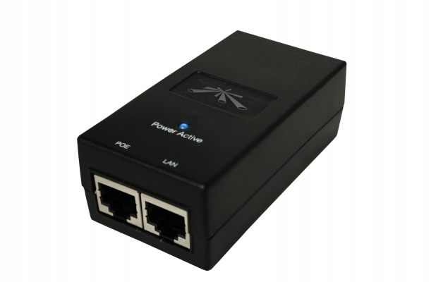 POE-15-12W UBIQUITI ADAPTADOR POE 15VDC 0.8A 12W CON/ESD Necesita-Cable-Alimentación