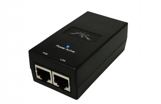 POE-15-12W UBIQUITI ADAPTADOR POE 15VDC 0.8A 12W CON/ESD Necesita-Cable-Alimentación